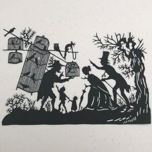 🔥ON SALE🔥Selling Birds 💖 Handmade PaperCut Silhouette Scherenschn…